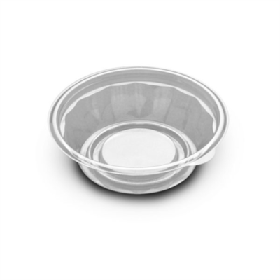BOWL PLASTIC 9OZ PET CLEAR ROUND, LID S01P